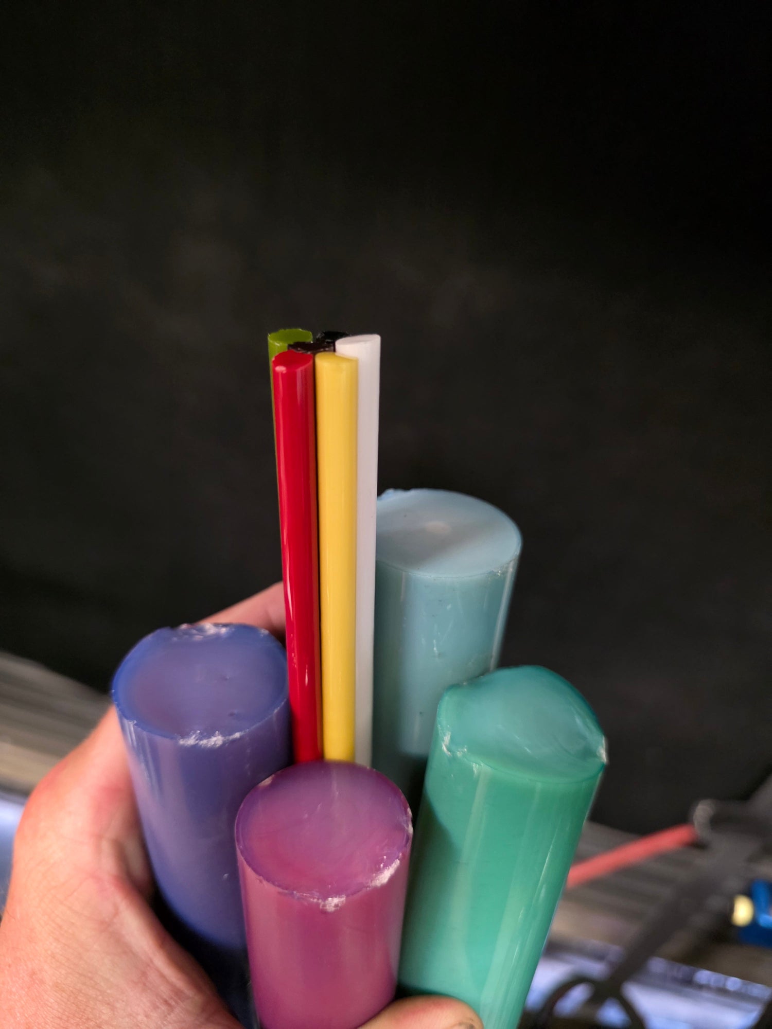 Colored Glass Rod